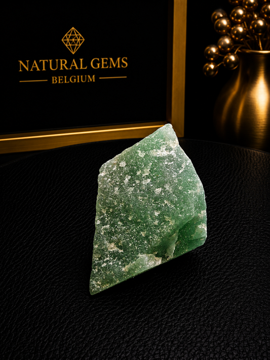 Natural Rough Green Aventurine Crystal – 43g Raw Aventurine Mineral Specimen - Natural Gems Belgium