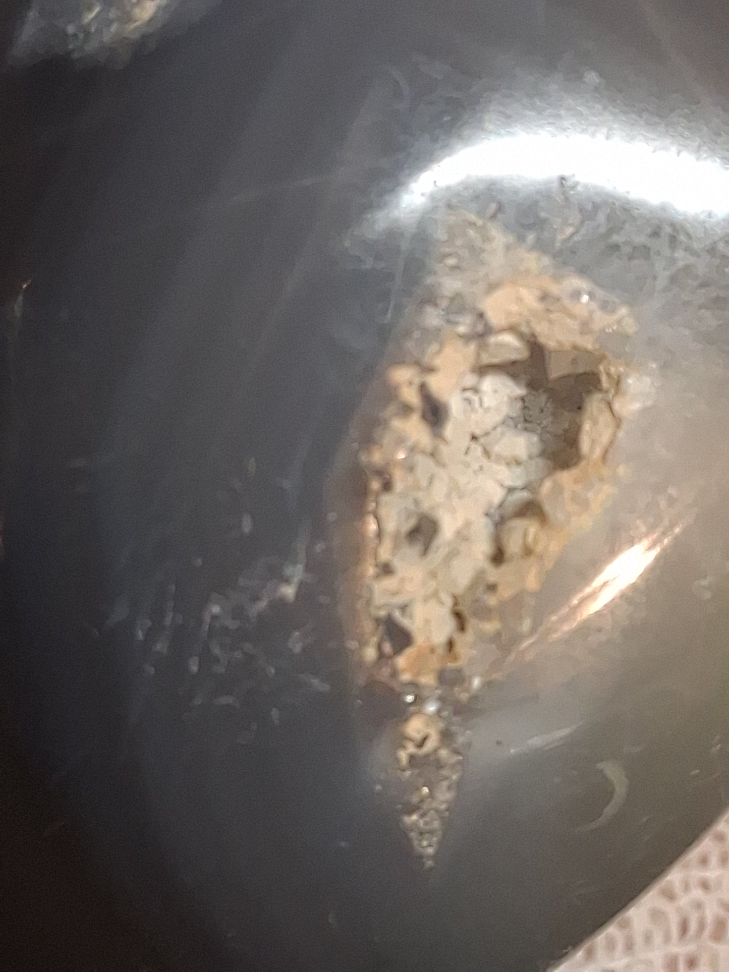 Natural Agate Palmstone - oval egg-shaped - 7.35x 5.83 cm - Grey Agate - Natural Gems Belgium