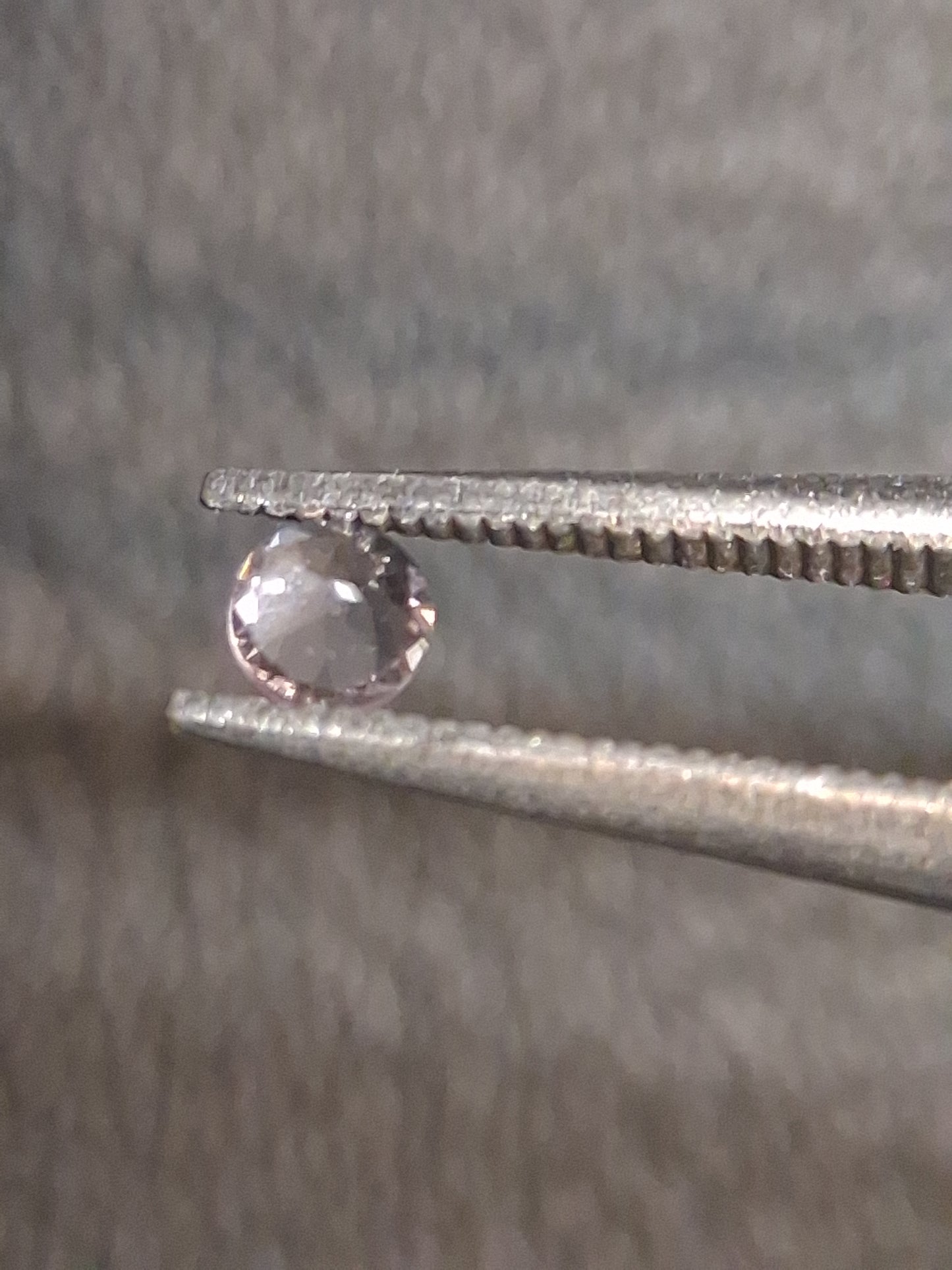 Natural Light Pink Tourmaline – Round Brilliant Faceted 0.055 Ct – Premium Loose Gemstone - Natural Gems Belgium