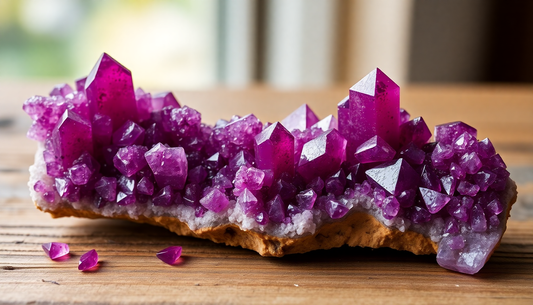 Unlocking the Mystical Power of Red Amethyst and Dream Amethyst: Meanings, Properties, and Benefits