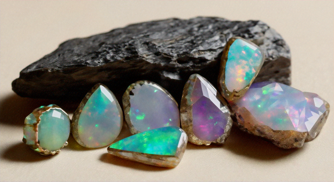 October's Double Gemstone: Opal and Tourmaline - A Tale of Two Spirits