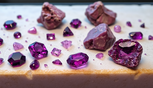Unlocking the Mysteries of World-Class Rough Gemstones: A Deep Dive into Red Amethyst, Purple Diamonds, and More