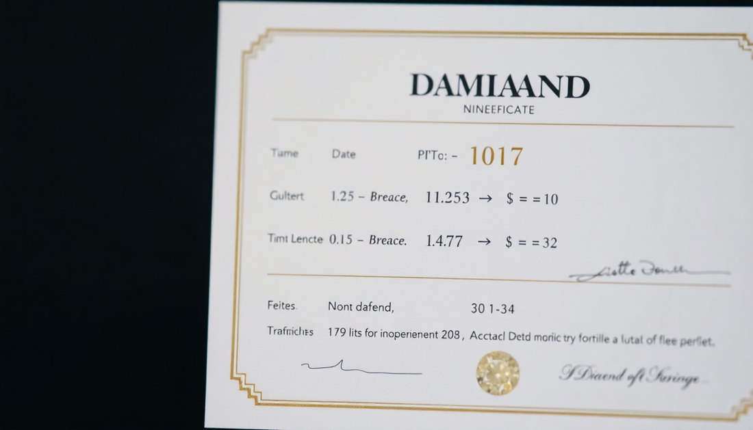 Understanding Diamond Certification: What It Means and Why It Matters for Your Purchase