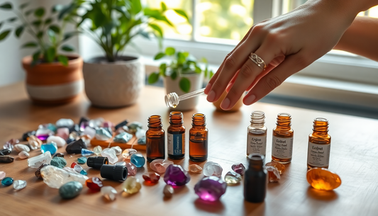 Crafting Your Personal Essential Oil Gemstone Blend