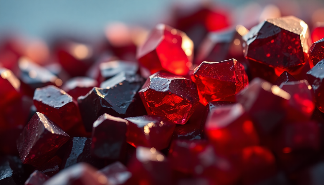 Exploring the Allure of Rough Garnet: A Guide to the Varieties and Their Unique Characteristics