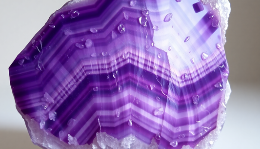 Understanding Chevron Amethyst: Nature's Striped Purple Gem