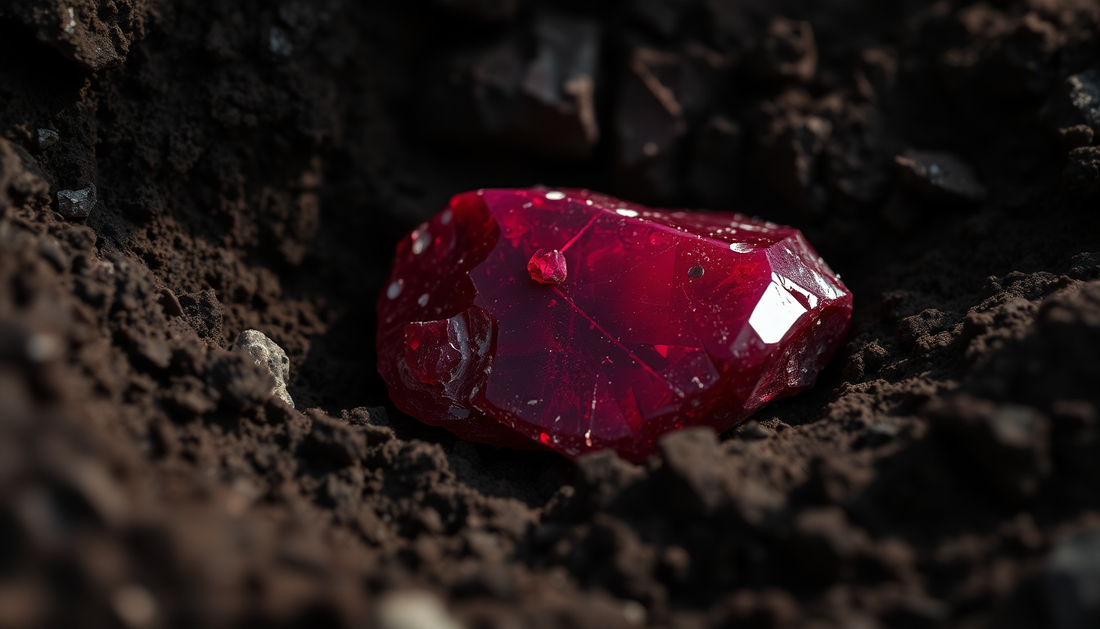 The Hidden Treasure: Discovering the Beauty of Untreated Rough Ruby