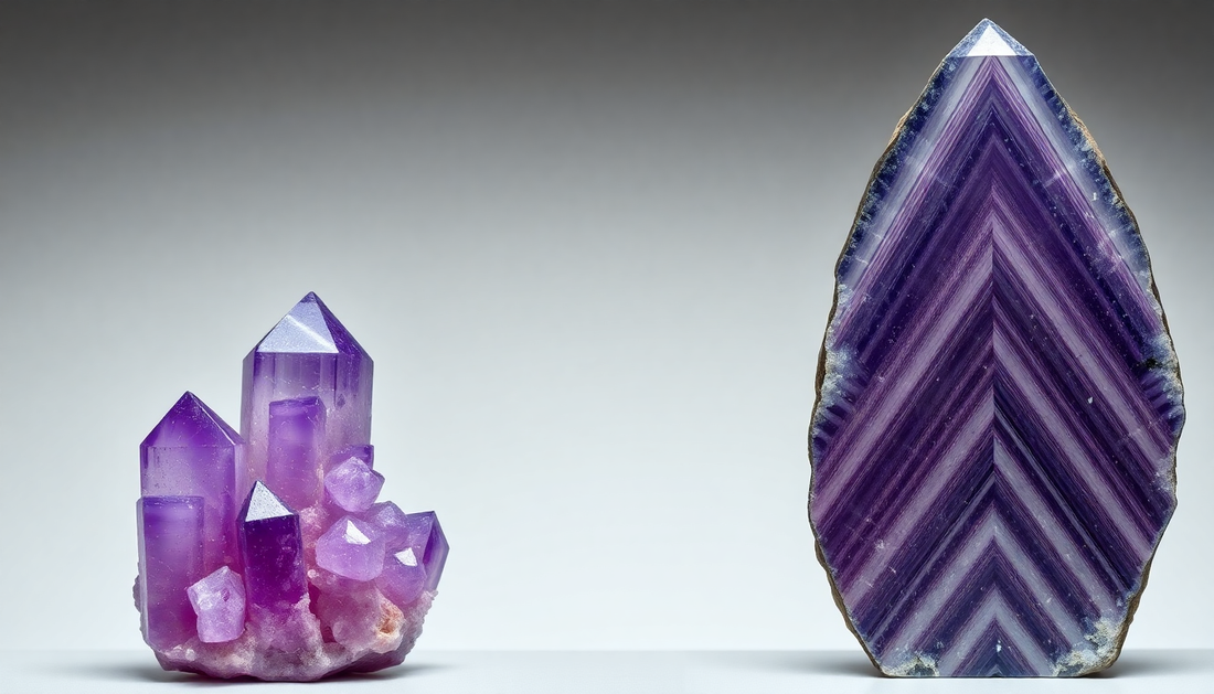 Understanding the Differences Between Chevron Amethyst and Regular Amethyst