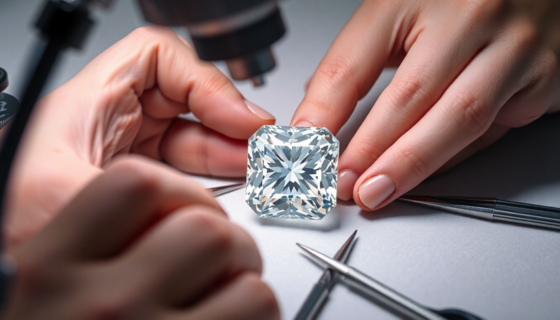 Mastering the Radiant Cut: A Step-by-Step Guide to Creating Captivating Gemstones