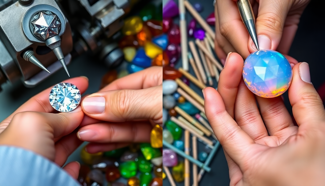 Faceting vs. Cabbing: Choosing the Right Dopstick for Your Gemstone Cutting Needs