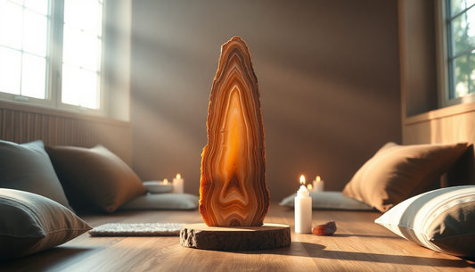 Unlock the Power of Agate: Elevate Your Meditation Practice with an Agate Tower