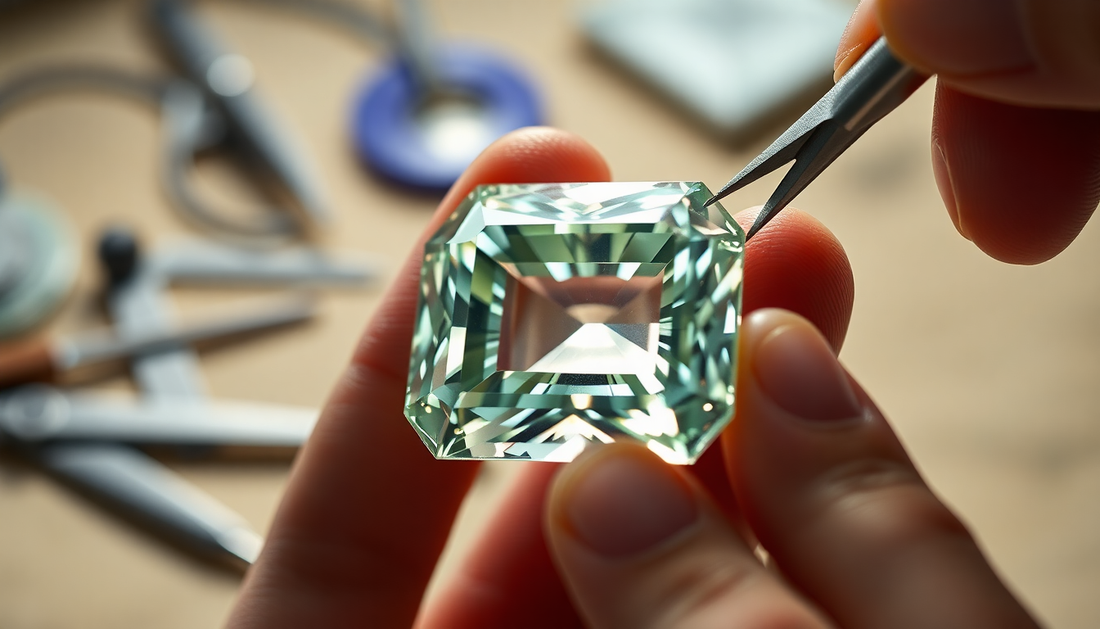 The Art of Emerald Cut Gemstones: A Step-by-Step Guide