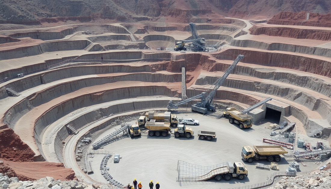 Understanding Quartz Extraction from Open-Pit Mines