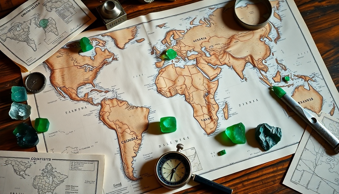 Uncovering the Emerald Hotspots: A Journey to the World's Premier Mining Locations