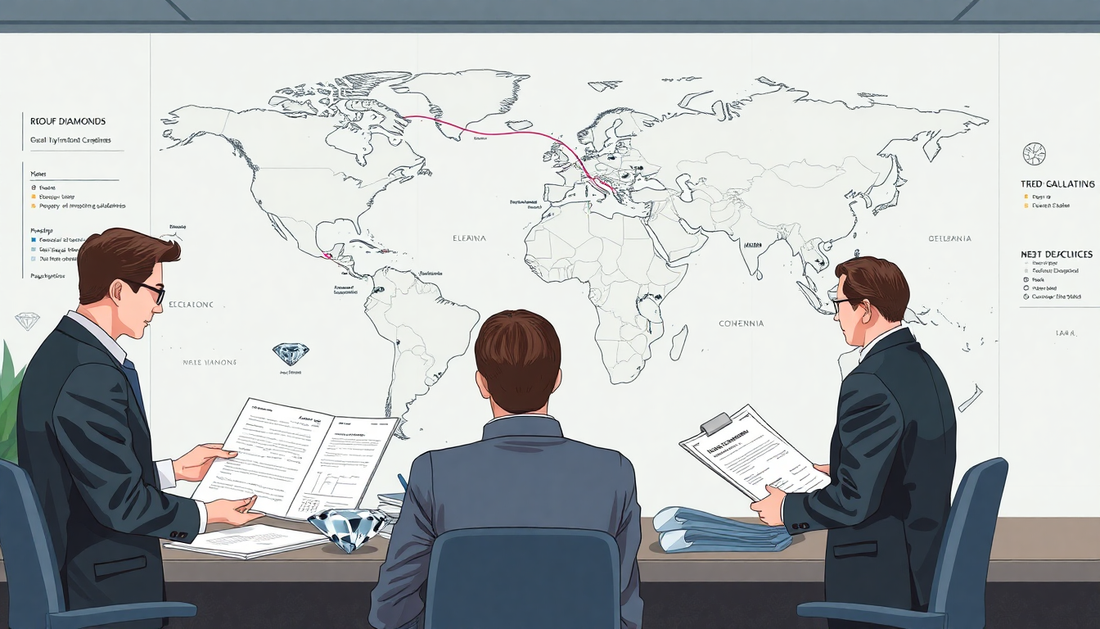 Navigating the Rough Diamond Market: Importation Rules in Europe