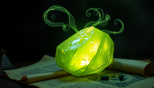 Unlock the Healing Power of Rough Peridot