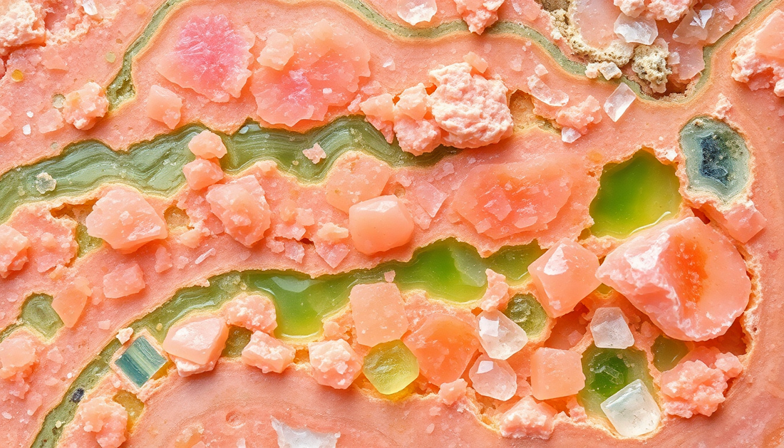 Understanding Unakite: The Fascinating Composition of Orthoclase Feldspar, Epidote, and Quartz