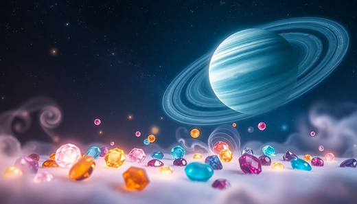 Unlock the Celestial Power of Gemstones: Connecting to the Titan Uranus