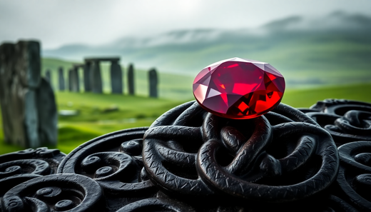 The Ruby: The Fiery Gem of Ancient Celtic Culture