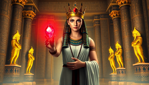 The Mystical Connection Between Ruby and the Egyptian Goddess Isis