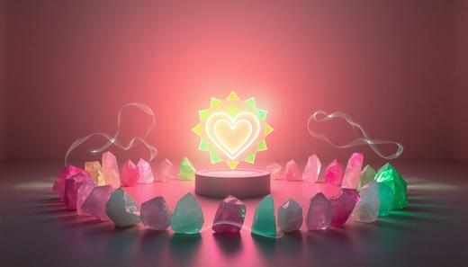 Unlocking the Power of Green and Pink Gemstones for Heart Chakra Healing