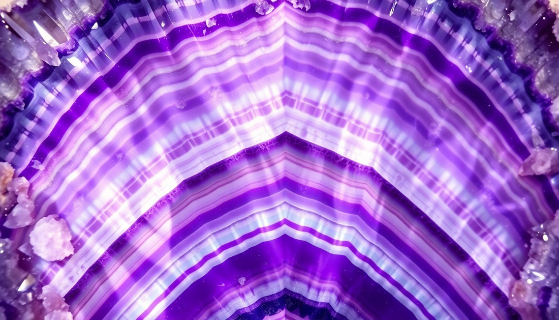 The Fascinating Origin and Formation of Chevron Amethyst