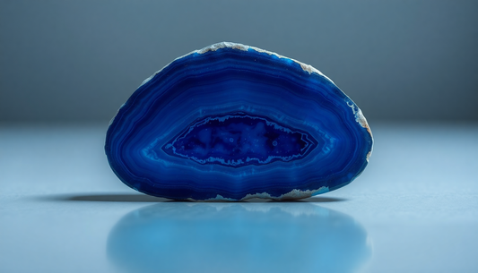 The Allure of Blue Agate: A Rare and Captivating Gemstone