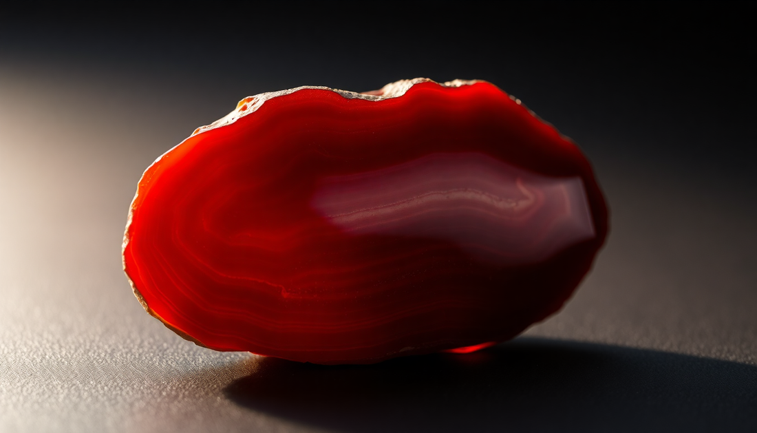 The Allure of Natural Red Agate: A Rare Gem's Journey