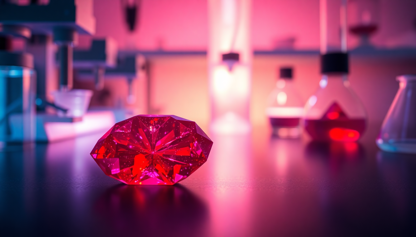 Ruby Red Secrets Unlocking the Secrets of Ruby's Ultraviolet Fluorescence