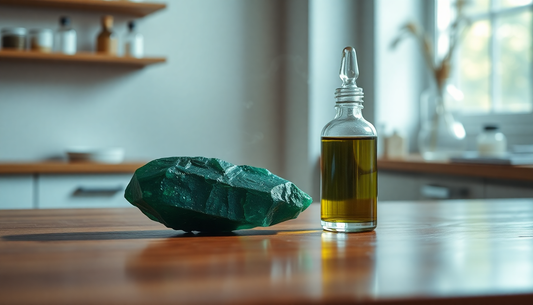 Unlocking the Synergetic Power of Rough Emerald and Essential Oils