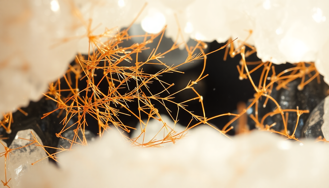 The Captivating Composition of Rutile Quartz