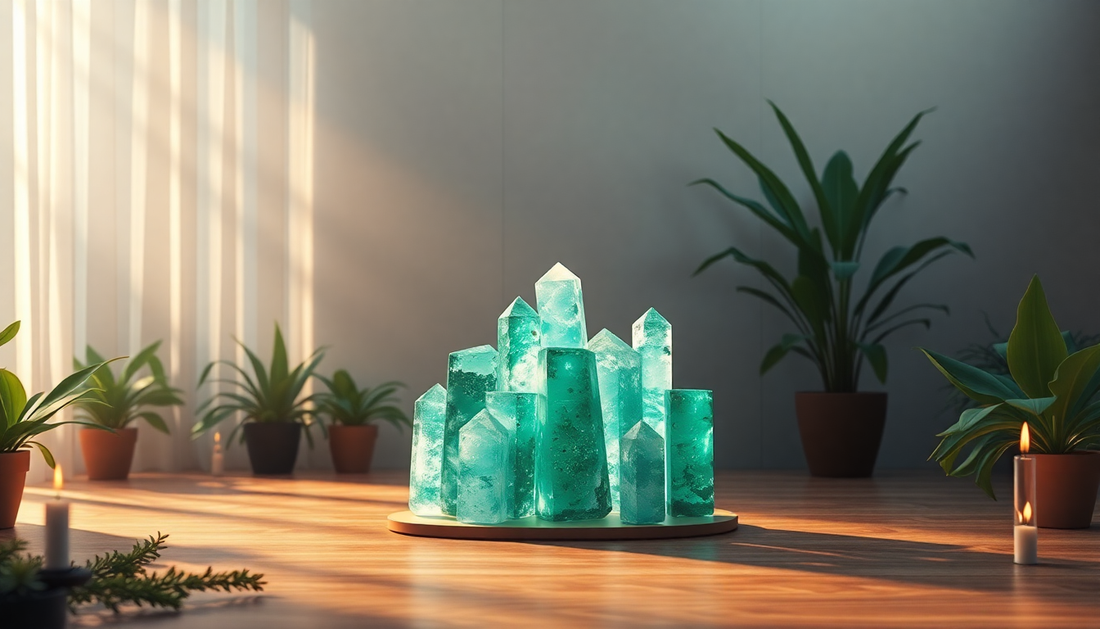 Unlock Your Spiritual Potential with Green Fluorite Towers