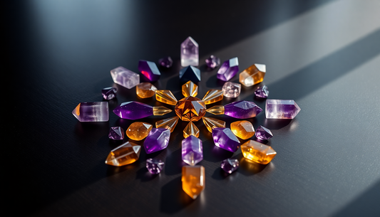 Unlock the Power of Ametrine in Your Gemstone Grid