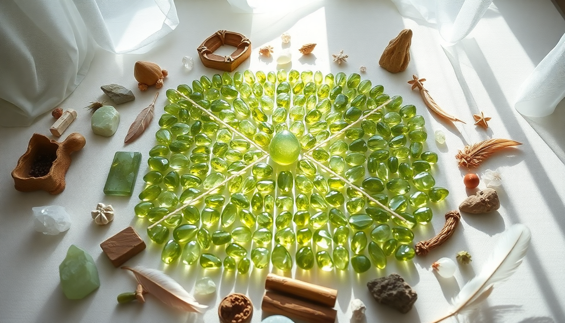 Unlocking the Power of Peridot in Your Gemstone Grid