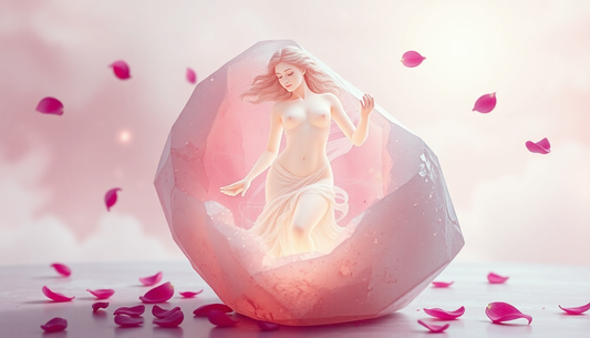 Revere Aphrodite with Rose Quartz: A Gemstone's Mystical Connection to the Goddess of Love