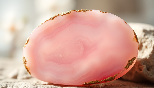 Discover the Captivating Beauty of Cherry Blossom Agate: A Natural Gemstone Treasure