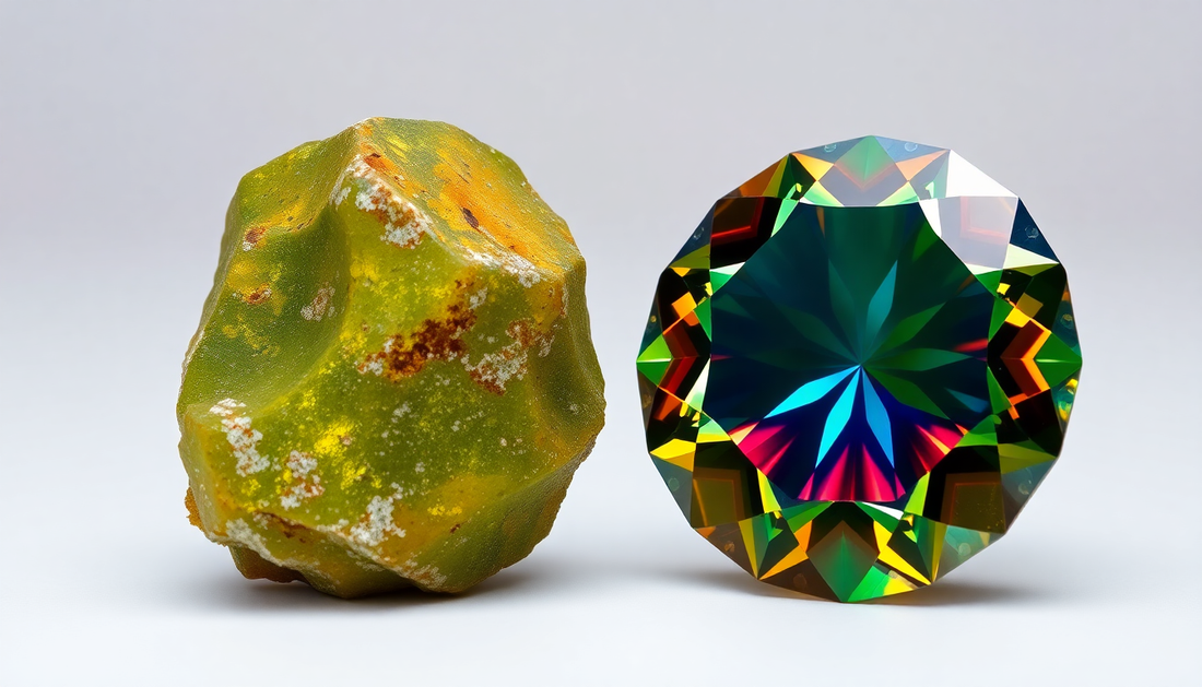 From Rough Sphene to Faceted Sphene: Unlocking the Brilliance of this Captivating Gemstone