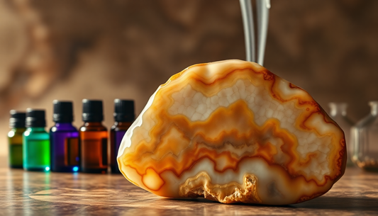 Unlock the Power of Crazy Lace Agate and Essential Oils: A Synergistic Journey