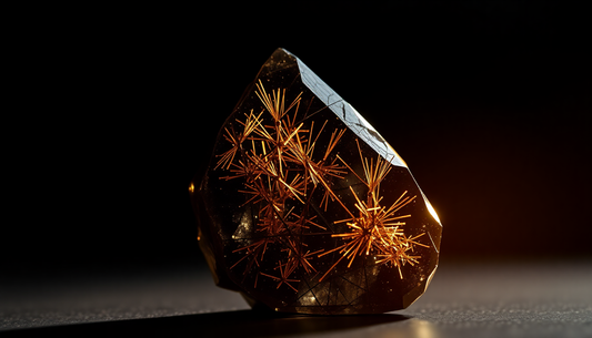 Unlocking the Power of Black Rutilated Quartz: Exploring its Chakra Connections