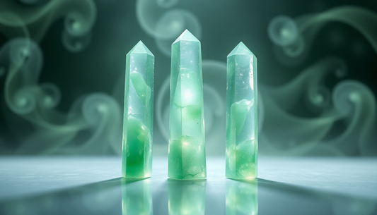 Unlock the Healing Power of Green Fluorite Towers