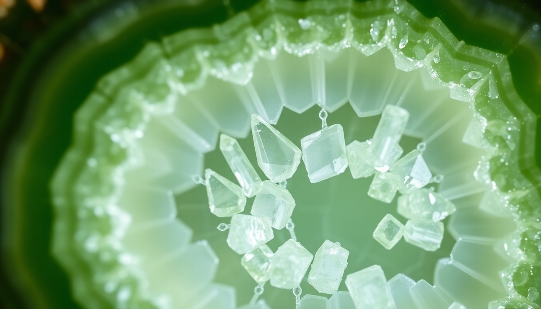 Silicon Dioxide Explained: Understanding Moss Agate and Its Crystalline Structure