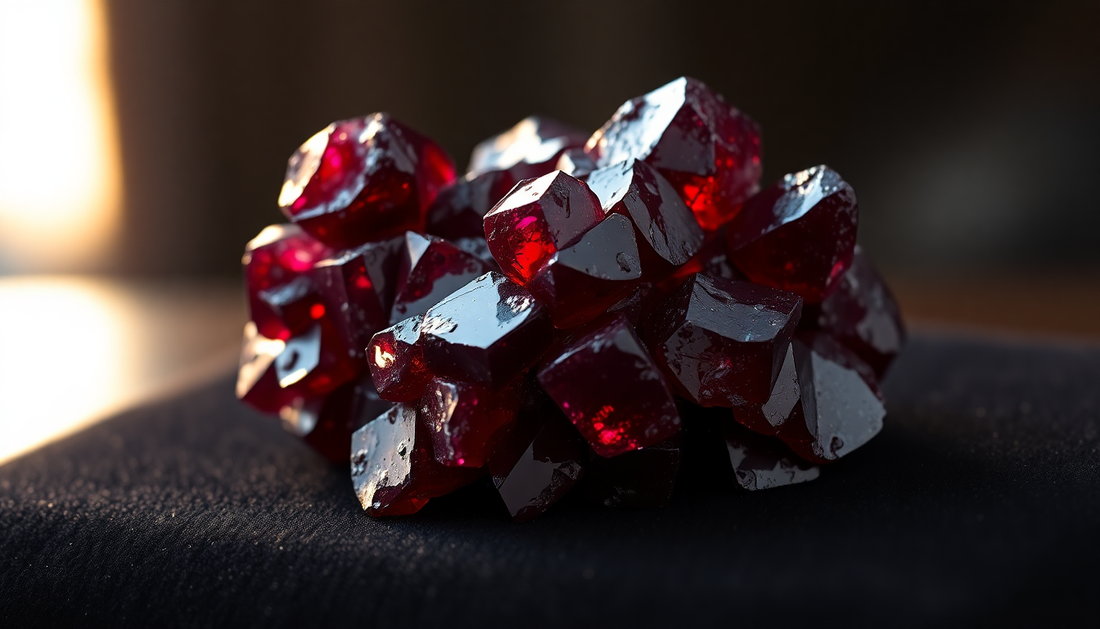 Bring the Beauty of Rough Rhodolite Garnet Crystals into Your Home