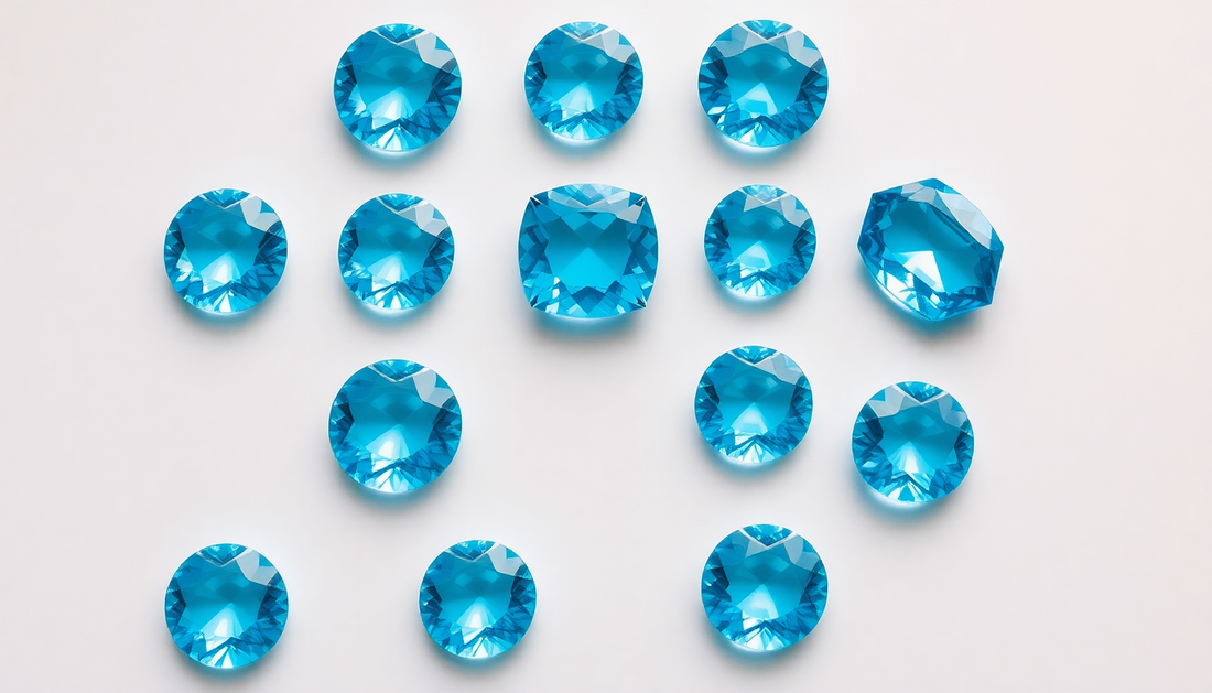 Unlock the Beauty of London Blue Topaz in a Gemstone Grid