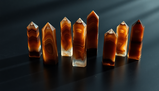 Unlock the Metaphysical Power of Brown Agate Towers