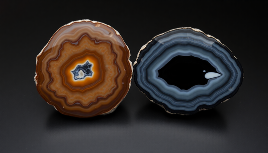 Orca Agate vs. Crazy Lace Agate: Exploring the Captivating Centerpieces of Gemstone Grids