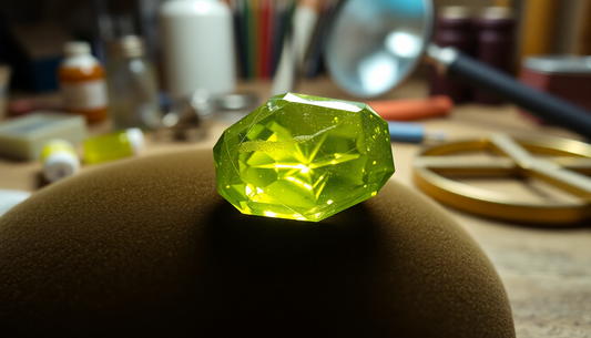 Unleashing the Beauty of Rough Peridot: A Jewelry Lover's Guide