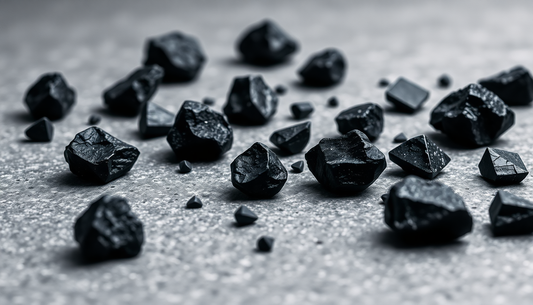 Rough Black Diamonds: Natural or Color Enhanced?