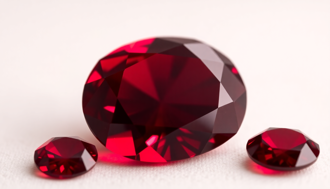 Understanding Gemstone Luster: From Greasy to Vitreous Shine Explained Through Rhodolite Garnet