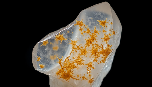 The Captivating Inclusions of Phantom Quartz: Unveiling the Secrets of Limonite