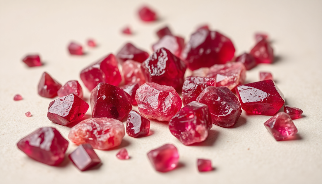 Exploring the Vibrant Hues of Rhodolite Garnet: A Guide to Rough Garnet Colors